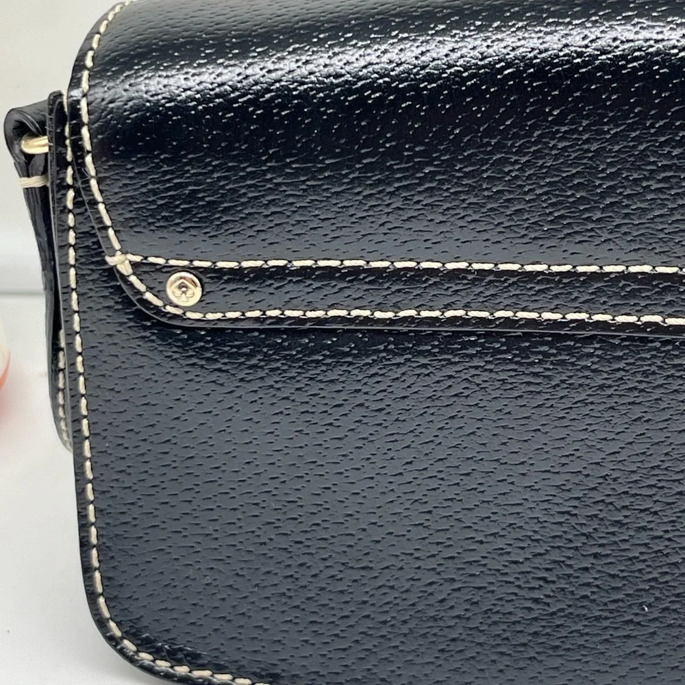 Kate Spade Black Crossbody purse‎ Bag Flynn